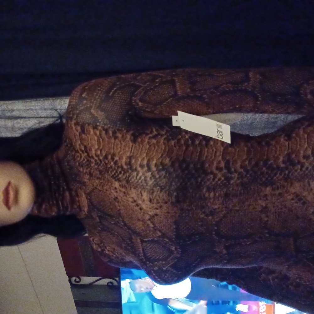 Bar III turtleneck bodysuit